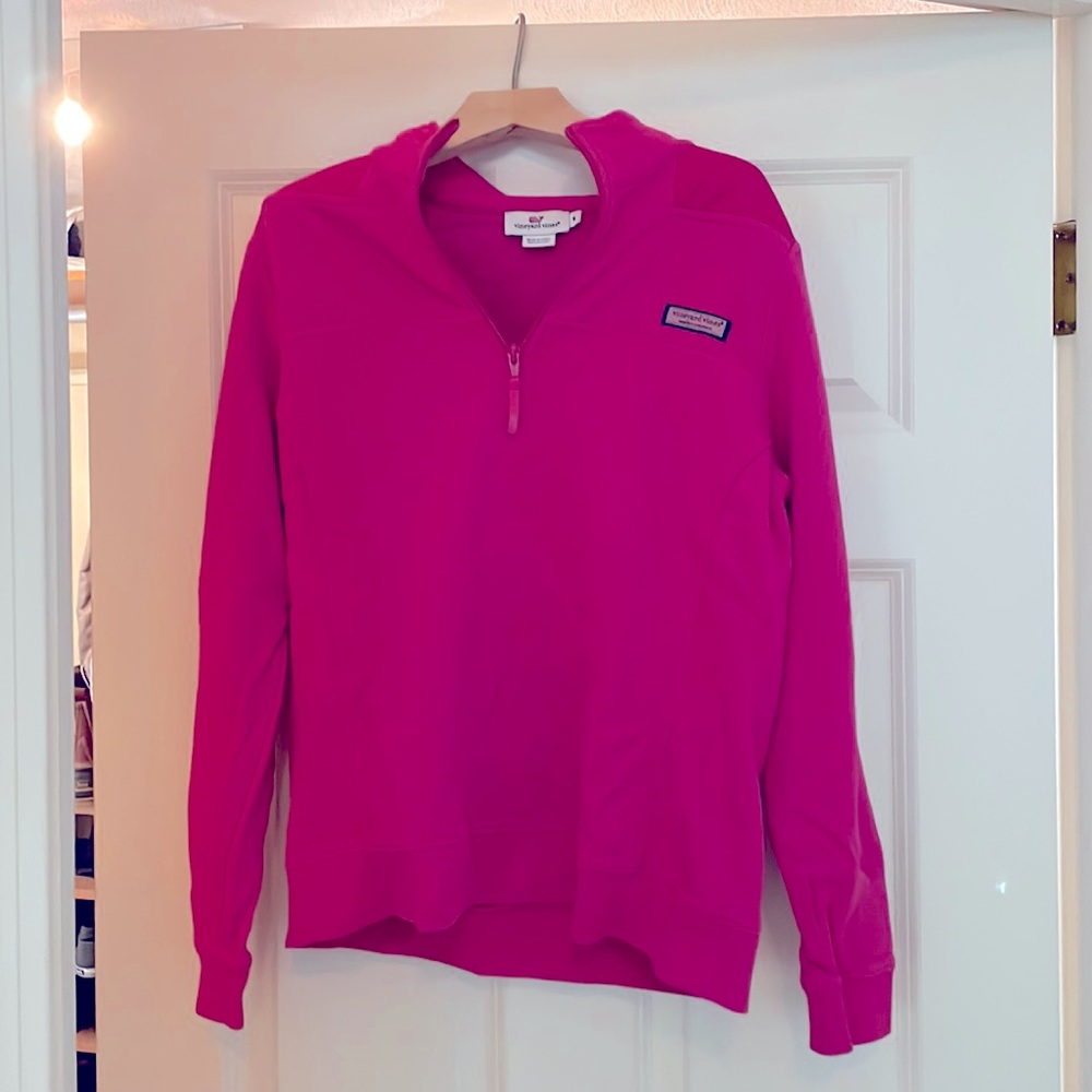 Pink Vineyard Vines sweatshirt